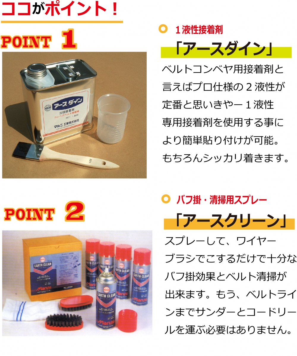アースパッチ ポイント